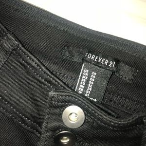 Forever 21 high waisted Black Skinny Jean